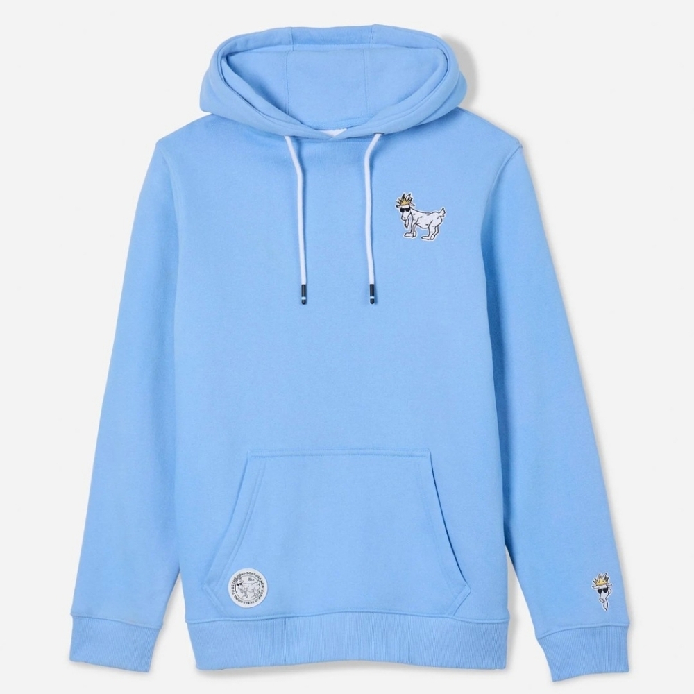 Goat USA OG Hooded Sweatshirt Light Blue NWT Size Medium
